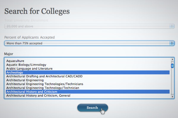 Search for Colleges